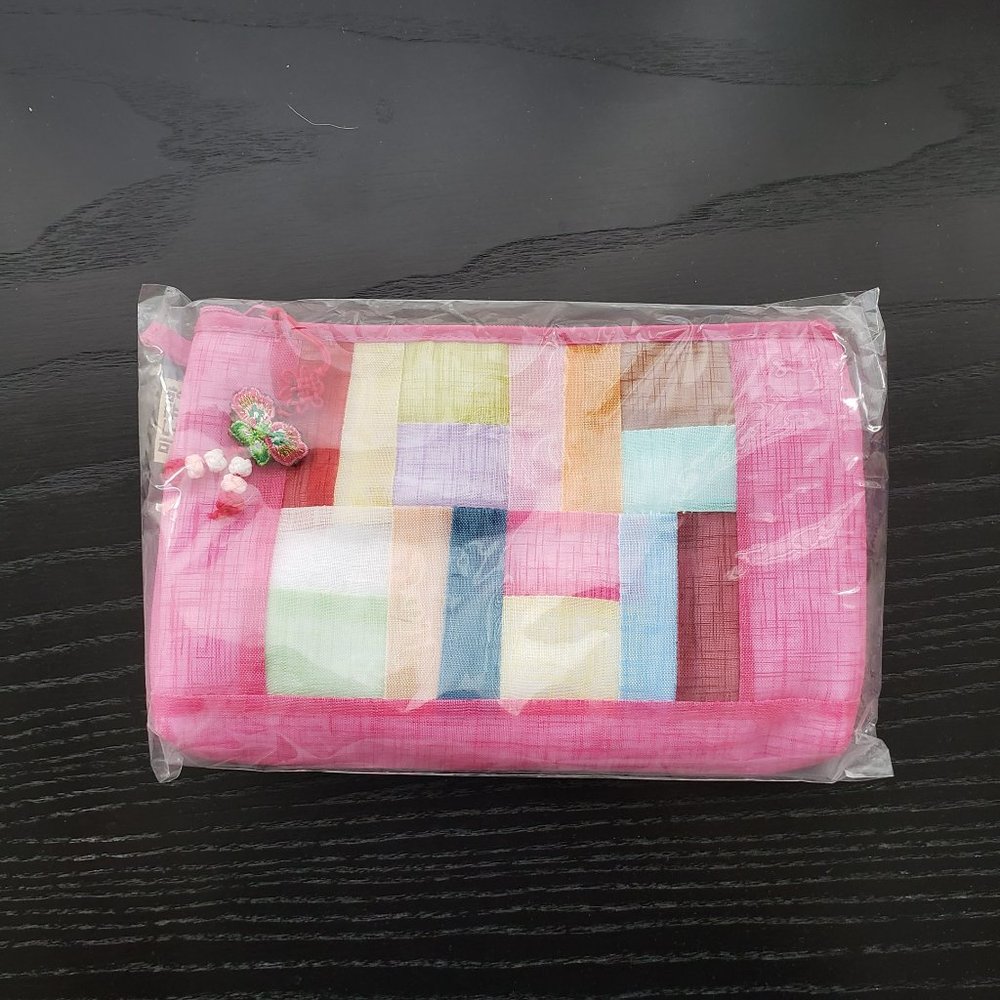 NEW Traditional Korean Style Make up/Toiletry Bag Pouch